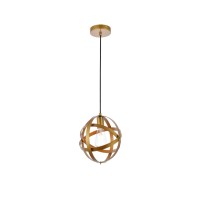 Celeste 1 Light Brass Pendant