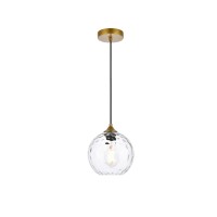 Cashel 8 Inch Brass Pendant