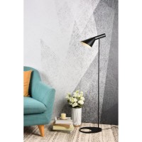 Juniper 1 Light Black Floor Lamp