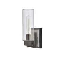 Garity 13.5'' High 1-Light Outdoor Sconce - Textured Black