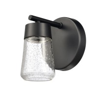 Jergen 5'' Wide 1-Light Vanity Light - Matte Black