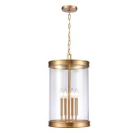 Mendoza 12.75'' Wide 4-Light Pendant - Brushed Gold