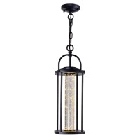 Greenwood Led Outdoor Black Pendant