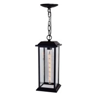 Blackbridge 1 Light Outdoor Black Pendant