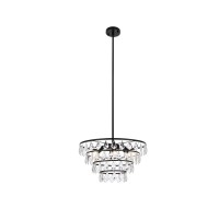 Ella 20 Inch Pendant In Black