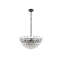 Emilia 20 Inch Pendant In Black