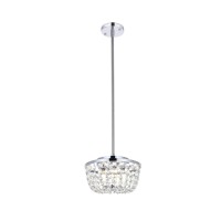 Gianna 10 Inch Pendant In Chrome