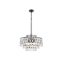 Mila 20 Inch Pendant In Black