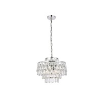 Mila 16 Inch Pendant In Chrome