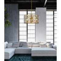 Kennedy 24 Inch Pendant In Brass