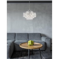 Mila 20 Inch Pendant In Chrome