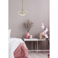 Emilia 14 Inch Pendant In Brass