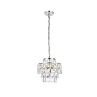 Mila 12 Inch Pendant In Chrome