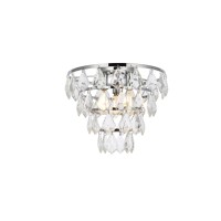 Ella 12 Inch Flush Mount In Chrome