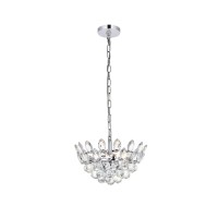 Emilia 14 Inch Pendant In Chrome