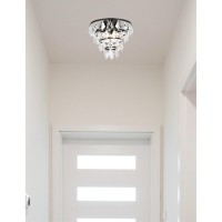 Ella 12 Inch Flush Mount In Black