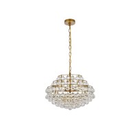 Savannah 20 Inch Pendant In Brass