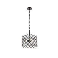 Lyla 13 Inch Pendant In Black