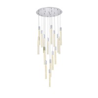 Weston 16 Lights Pendant In Chrome