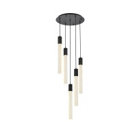 Weston 5 Lights Pendant In Black