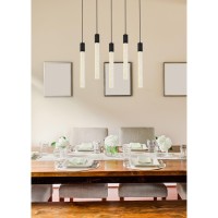 Weston 5 Lights Pendant In Black