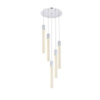 Weston 5 Lights Pendant In Chrome