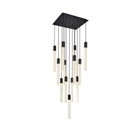 Weston 13 Lights Pendant In Black