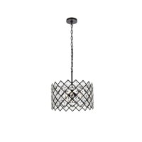 Lyla 16 Inch Pendant In Black