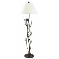 150 W 3Way Pine Twig Iron Floor Lamp