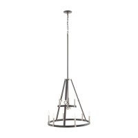 Armstrong Grove 25'' Wide 9-Light Chandelier - Espresso