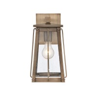 Kirkdale 13'' High 1-Light Outdoor Sconce - Vintage Brass