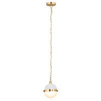 Harmelin 7'' Wide 1-Light Mini Pendant - White