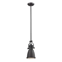 Chadwick 8'' Wide 1-Light Mini Pendant - Matte Black