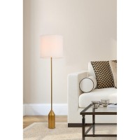 Ines Floor Lamp In Brass