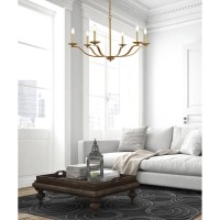 Trey 36 Inch Pendant In Brass