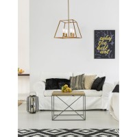 Declan 20 Inch Pendant In Brass