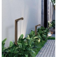 Cast Brass Modern Linear Path Light