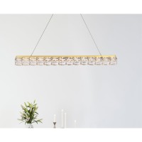 Valetta 42 Inch Led Linear Pendant In Gold