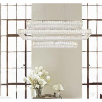 Monroe 50 Inch Led Triple Rectangle Pendant In Chrome