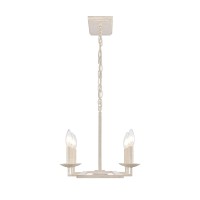 Joanie 34'' Wide 6-Light Linear Chandelier - Antique White