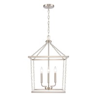 Emmett 17'' Wide 4-Light Pendant - Brushed Nickel