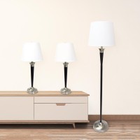 Perennial Modern Sonoma 3 Piece Metal Lamp Set