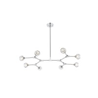 Zayne 8 Light Pendant In Chrome