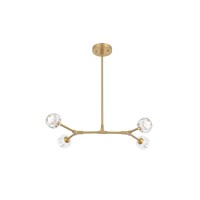 Zayne 4 Light Pendant In Gold