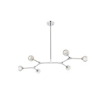 Zayne 6 Light Pendant In Chrome