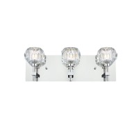 Graham 3 Light Wall Sconce In Chrome