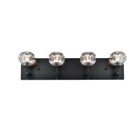 Graham 4 Light Wall Sconce In Black