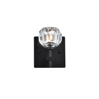 Graham 1 Light Wall Sconce In Black