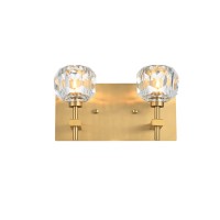 Graham 2 Light Wall Sconce In Gold