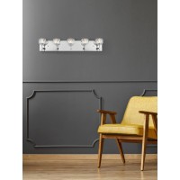 Graham 5 Light Wall Sconce In Chrome